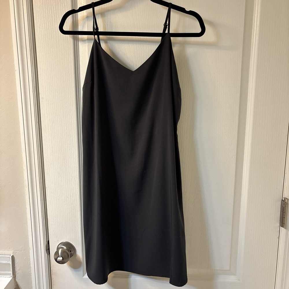 US W M And Now This Black Slip Dress